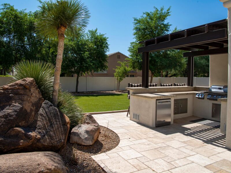 Paver and hardscape project in the New Orleans metro