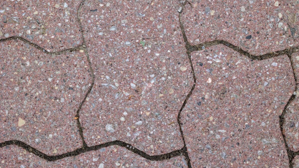 Interlocking paver patio project in Metairie, Louisiana