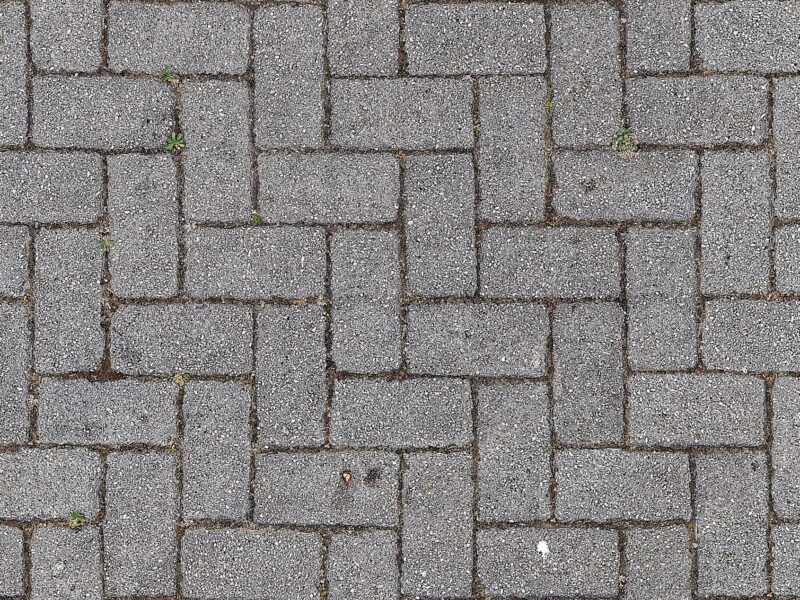 Basketweave paver pattern