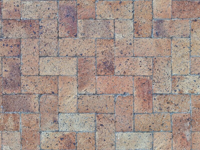 Herringbone paver pattern